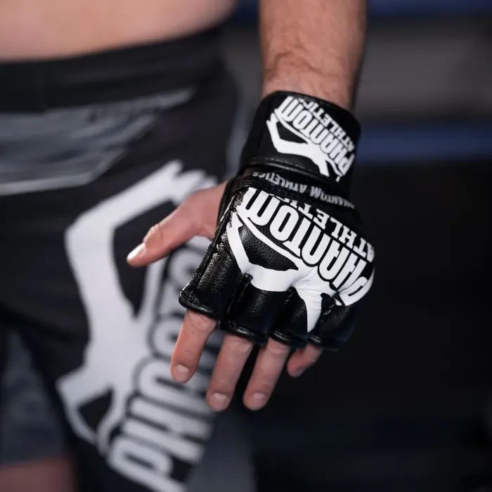 Рукавички для MMA Phantom Blackout Black S/M (PHMMAG1648-SM) зображення 6