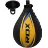 Груша боксерская RDX 2Y Boxing Speed Ball Leather Multi Yellow/Blue (2SBL-S2YU)