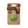Игрушка для собак WAUDOG Fun Natural Мяч 7 см зеленый (621318)