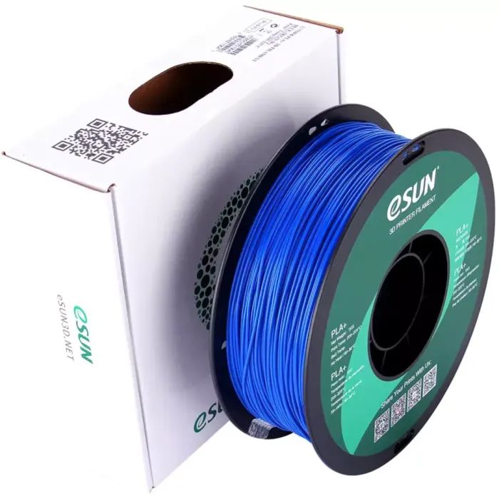 Пластик для 3D-принтера eSUN PLA+ P1.75мм, 1кг, blue (PLA+P175U1)