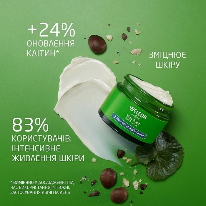 Крем для лица Weleda Skin Food Nourishing Night Cream Питательный ночной 40 мл (4001638580205) изображение 5