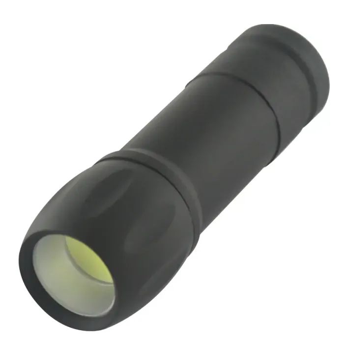 Фонарь Quantum Smile black 3W COB 3xAAA 1шт/уп (QM-FL1046)