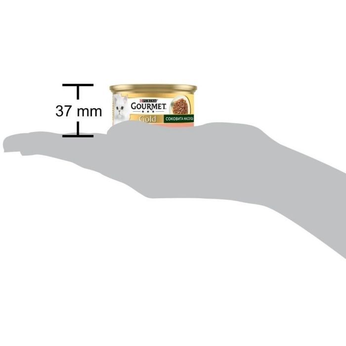 Консерви для котів Purina Gourmet Gold Соковита насолода з лососем 85 г (8445290823373) зображення 4