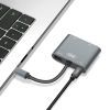 Переходник XO 4-in-1 Dock USB-C (HDMI/VGA/USB3.0/USB-C PD) (XO-HUB001SL) изображение 5