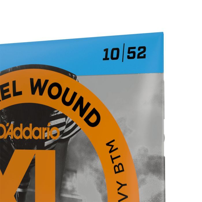 Струны для гитары D'Addario XL Nickel Wound Light Top / Heavy Bottom (10-52) (EXL140) изображение 4