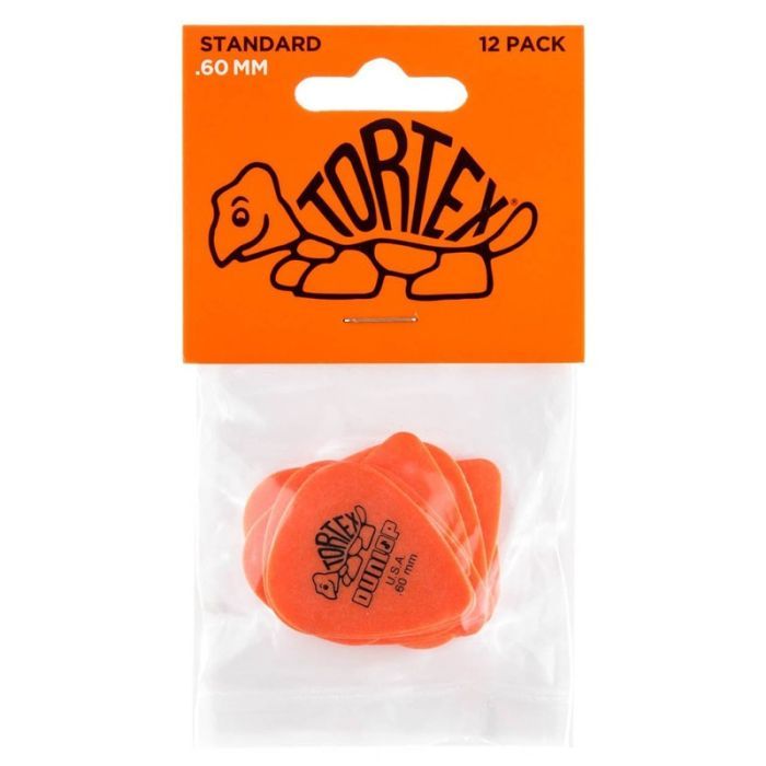 Медиатор Jim Dunlop Tortex Standard Pick .60mm 12 шт. (418P.60) изображение 3