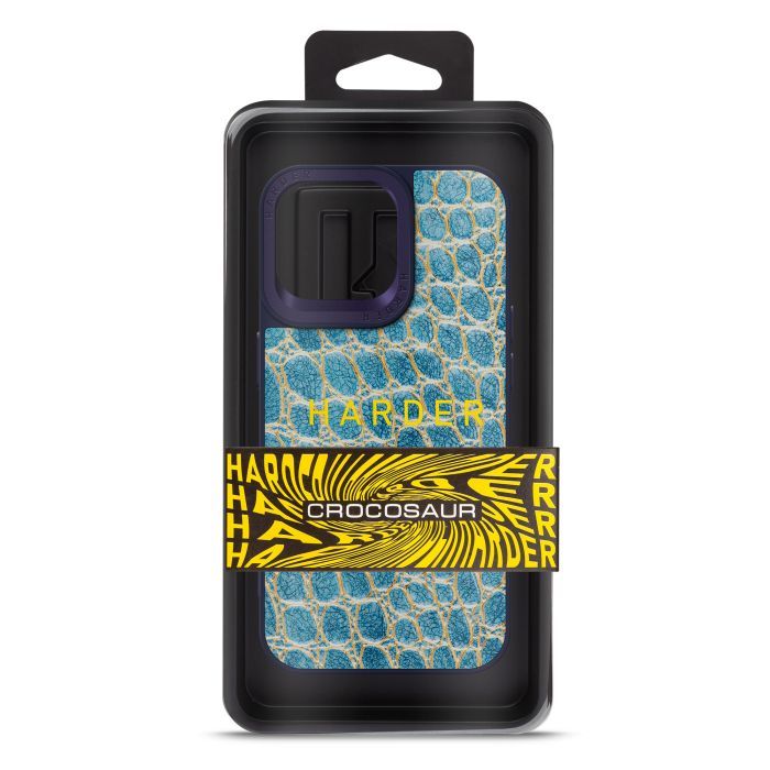 Чехол для мобильного телефона Harder Crocosaur Apple iPhone 14 Pro Max Titanium (ARM76729) изображение 3