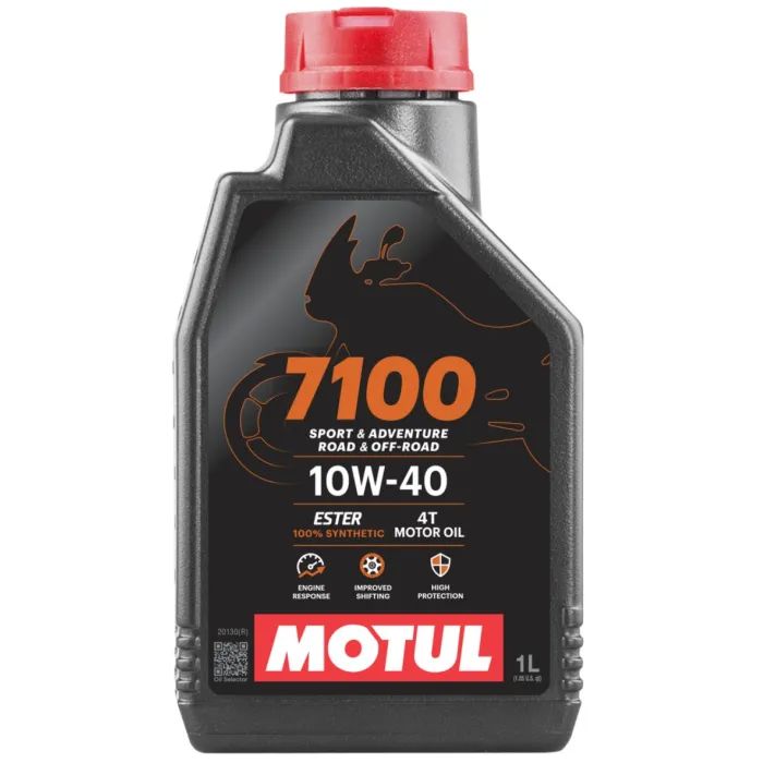 Моторное масло MOTUL 7100 4T 10W-40, 1л (104091)