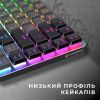 Клавиатура GamePro MK230R Red Swich Low Profile RGB Wireless/Bluetooth/USB Dark Gray (MK230R) изображение 6