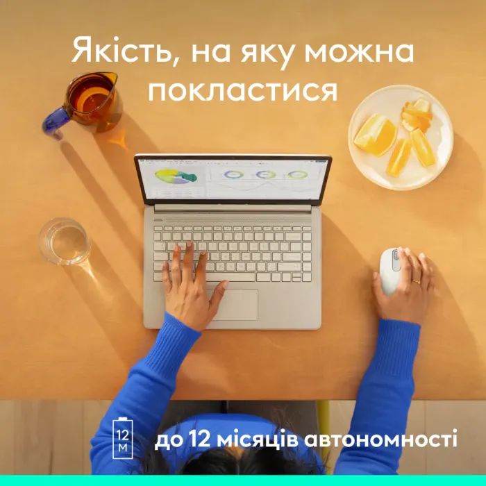 Мышка Logitech M196 Bluetooth Rose (910-007461) изображение 10