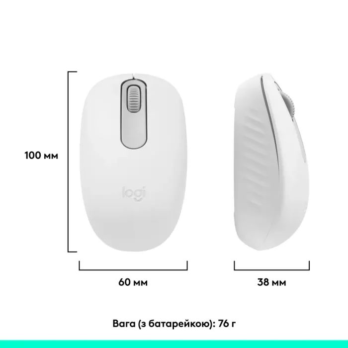 Мышка Logitech M196 Bluetooth Rose (910-007461) изображение 12