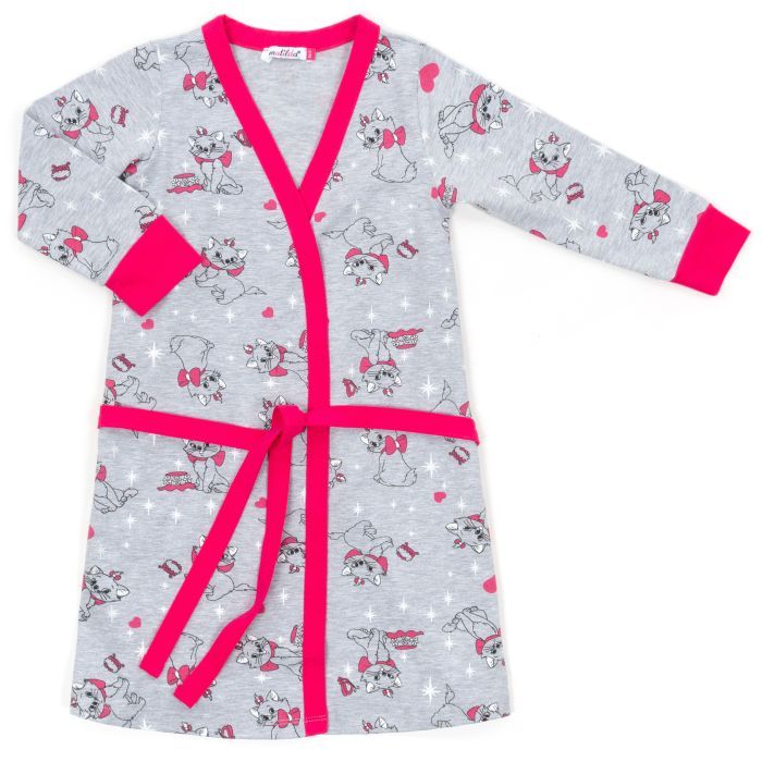 Піжама дитяча Matilda з халатом (7463-104G-fuchsia) зображення 2