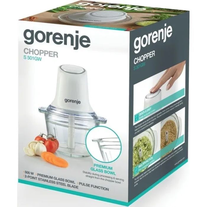 Подрібнювач Gorenje S501GW (S 501 GW) зображення 12