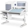 Парта Mealux Winnipeg Multicolor Plus WG Grey (BD-630 WG з тумбою) зображення 3