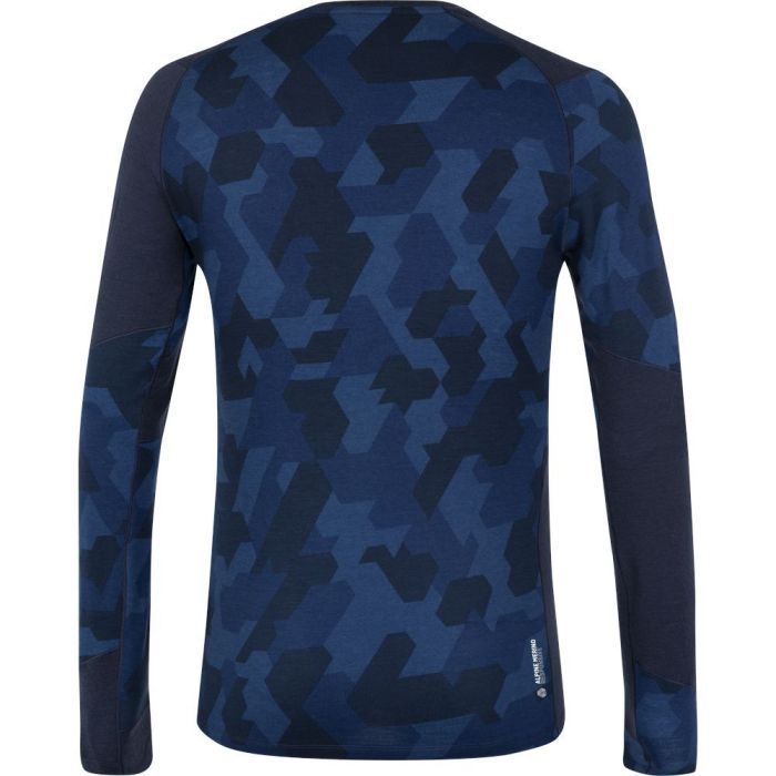 Термокофта Salewa Cristallo L/S Mns 28205 3960 - 46/S - синій (013.002.9317) изображение 2