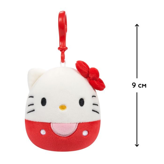 М'яка іграшка Squishmallows на кліпсі - Хелоу Кітті 9 см (SQSN00270) зображення 2