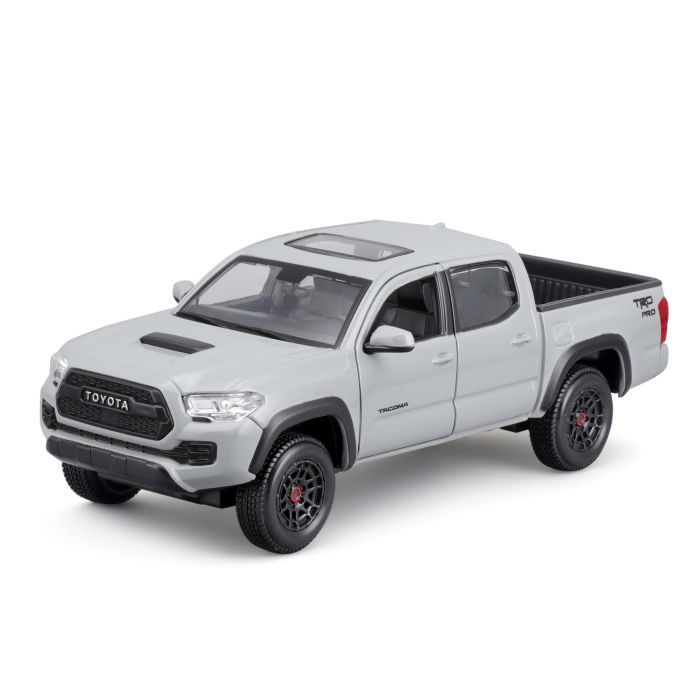 Машина Maisto Toyota Tacoma TRD TRO (2023) серая, 1:24 (32910 grey)