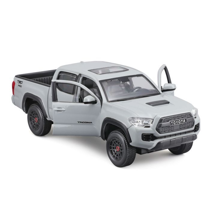 Машина Maisto Toyota Tacoma TRD TRO (2023) серая, 1:24 (32910 grey) изображение 3