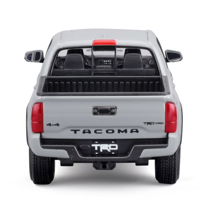 Машина Maisto Toyota Tacoma TRD TRO (2023) серая, 1:24 (32910 grey) изображение 5