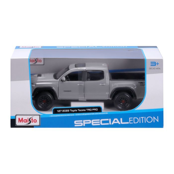 Машина Maisto Toyota Tacoma TRD TRO (2023) серая, 1:24 (32910 grey) изображение 6