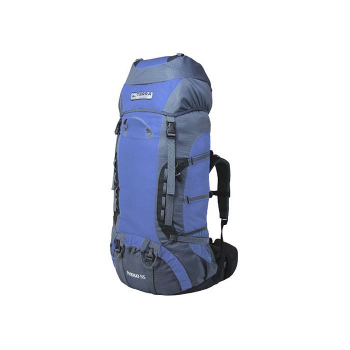 Рюкзак туристический Terra Incognita Rango 75 blue / gray (4823081500377)