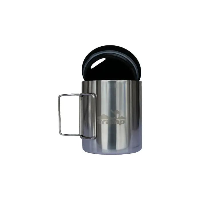 Чашка туристическая Tramp 400 мл Steel (UTRC-137-metal) изображение 3