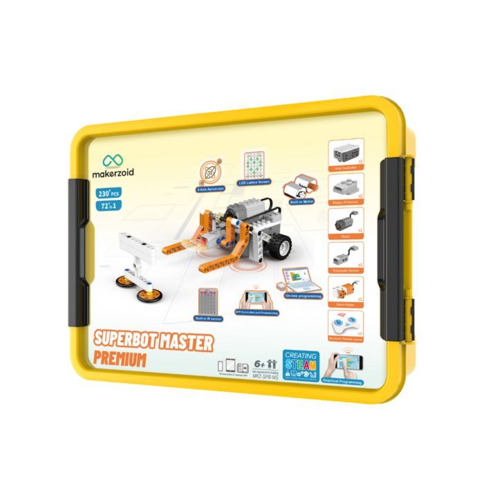 Конструктор Makerzoid Superbot Master Premium (MKZ-SPB-MS)