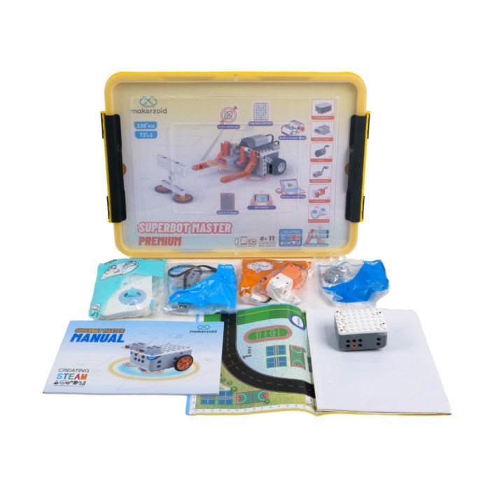 Конструктор Makerzoid Superbot Master Premium (MKZ-SPB-MS) изображение 9