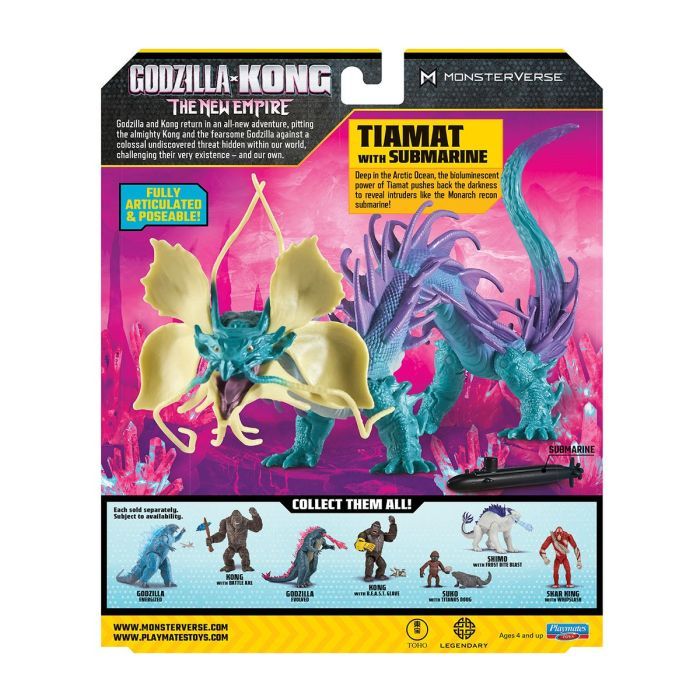 Фигурка Godzilla vs. Kong Тиамат с подводной лодкой (35214) изображение 6