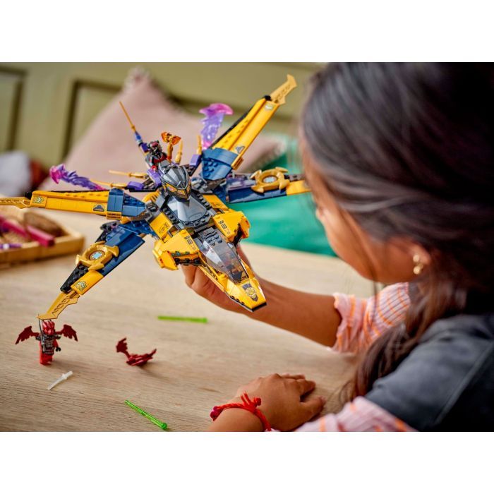 Конструктор LEGO Ninjago Суперштормовой реактивный самолет Рас и Арин (71833) изображение 9