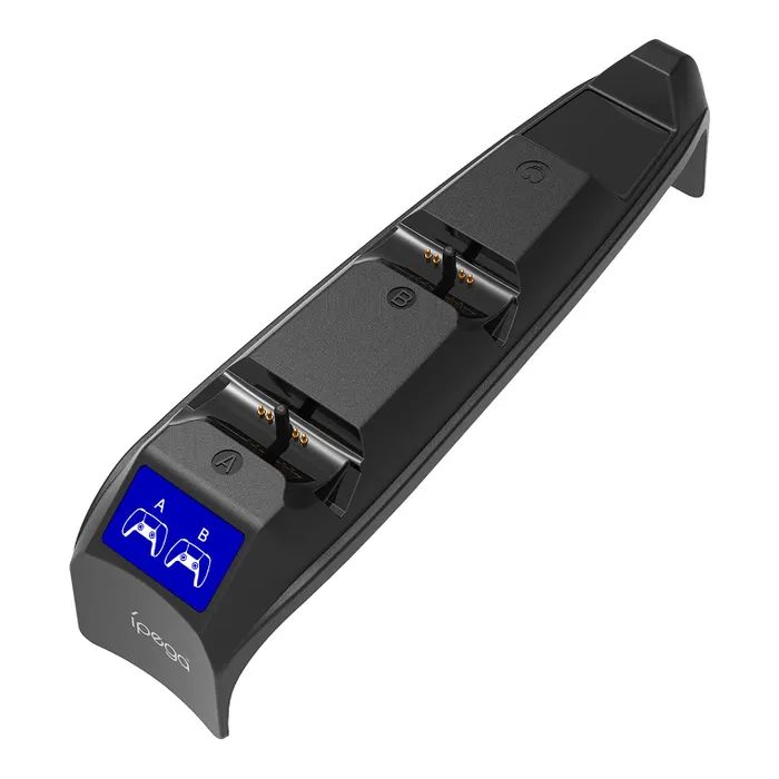 Зарядное устройство iPega PG-P5S016 Для геймпадів DualSense PS5 Sony PlayStation 5 Slim Black (PG-P5S016)