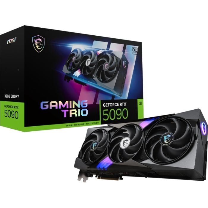Видеокарта MSI GeForce RTX5090 32GB GAMING TRIO OC (RTX 5090 32G GAMING TRIO OC) изображение 5