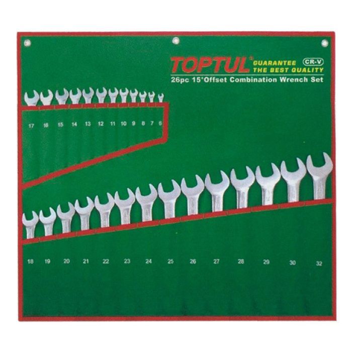 Ключ Toptul комбинированный 26 шт 6-32 мм (GAAA2604)