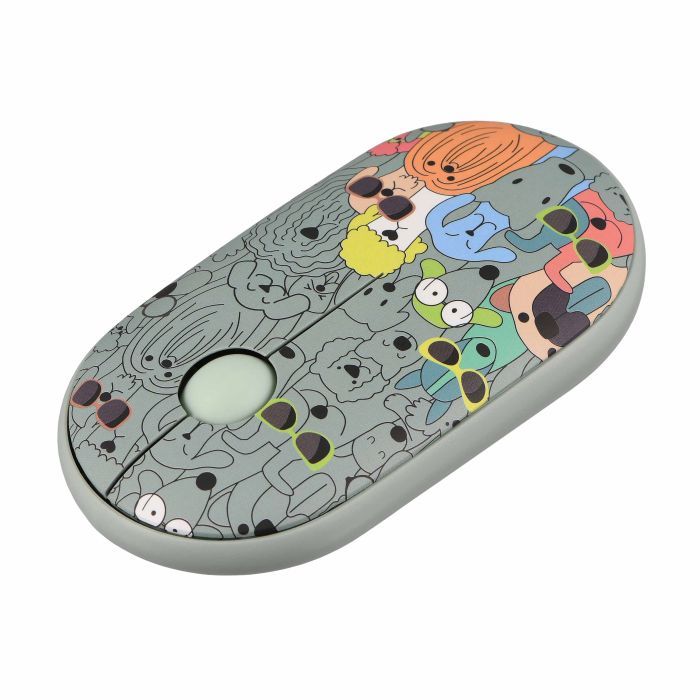 Мишка 2E MF300 PETSDOGS Silent Wireless/Bluetooth Green (2E-MF300WPETSGN) зображення 5