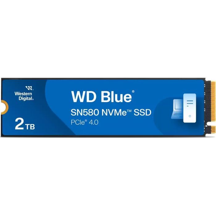 Накопитель SSD M.2 2280 2TB SN580 Blue WD (WDS200T3B0E)