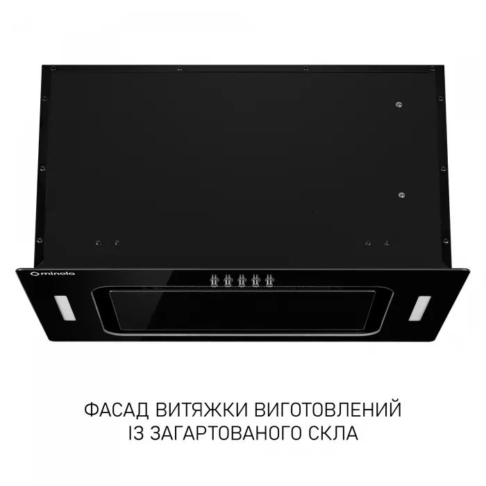 Витяжка кухонна Minola BGK 5677 BL зображення 2