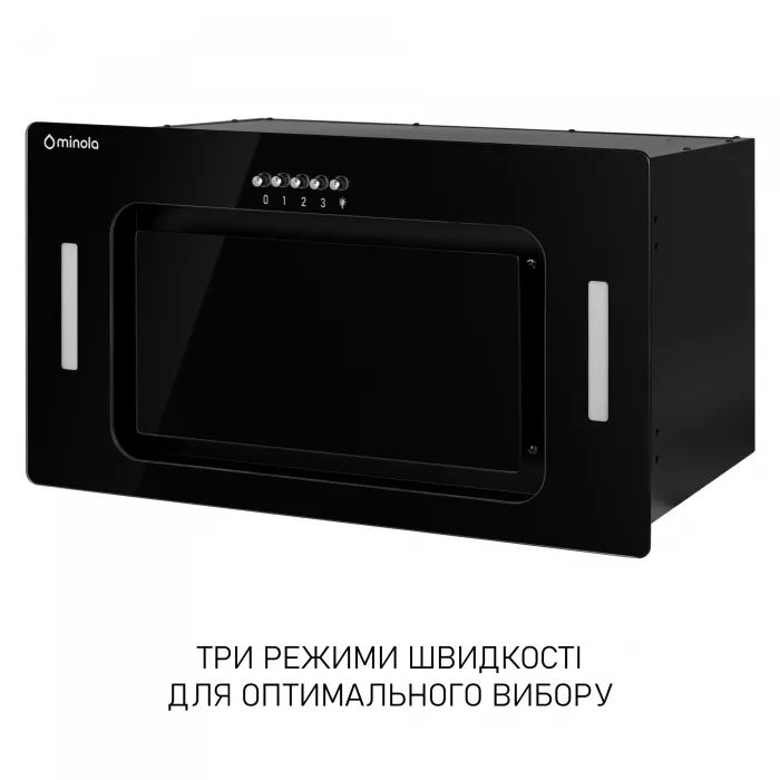 Витяжка кухонна Minola BGK 5677 BL зображення 8