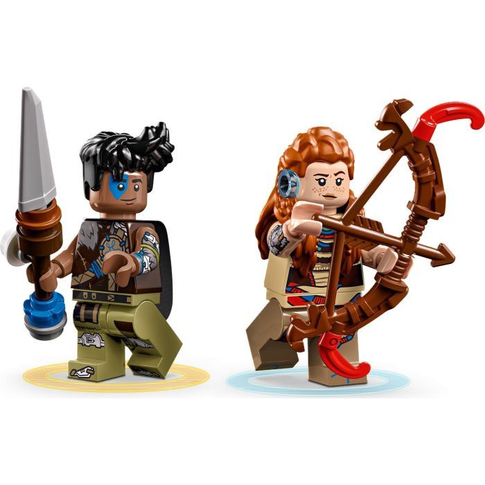 Конструктор LEGO Horizon Aloy и Varl против Shell-Walker и Sawtooth (77037) изображение 4