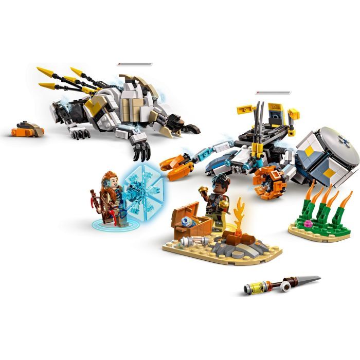 Конструктор LEGO Horizon Aloy и Varl против Shell-Walker и Sawtooth (77037) изображение 6