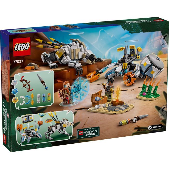 Конструктор LEGO Horizon Aloy и Varl против Shell-Walker и Sawtooth (77037) изображение 7