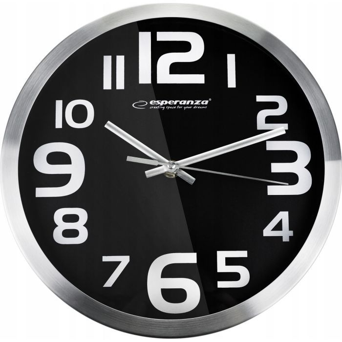 Настенные часы Esperanza Wall Clock Zurich 25 см White (EHC013W)
