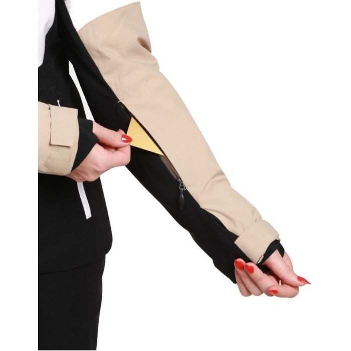 Куртка Kilpi Valera-W beige/white/black - 38 - бежевий/білий/чорний (024.0566) изображение 7