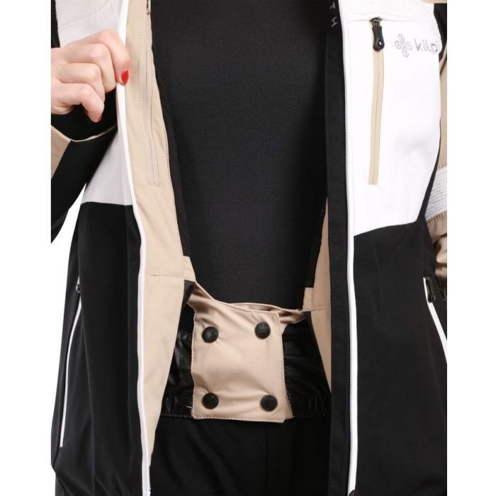 Куртка Kilpi Valera-W beige/white/black - 38 - бежевий/білий/чорний (024.0566) изображение 8