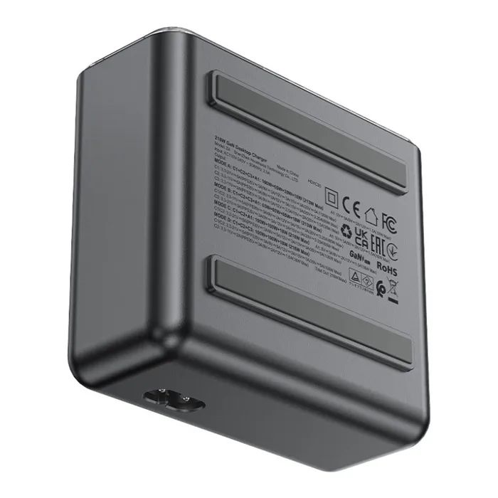 Зарядний пристрій Acefast 4xUSB 218W (3xUSB-C + USB-A) Gan Z4 Fast Charger (6974316282587) зображення 7