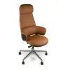 Офисное кресло Barsky Lux Leather brown LC-02 (LC-02)
