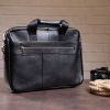 Сумка Vintage Кожаная Черная (14794) изображение 5