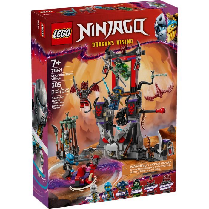 Конструктор LEGO Ninjago Деревня драконьей бури (71841)