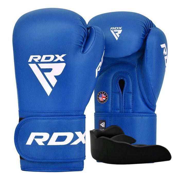 Боксерские перчатки RDX AS2 Blue 12 унцій (BGR-AS2U-12OZ)