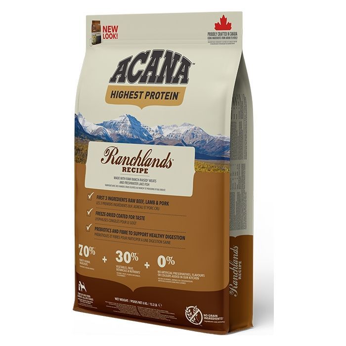 Сухой корм для собак ACANA Ranchlands 6 кг (0064992543600) изображение 2