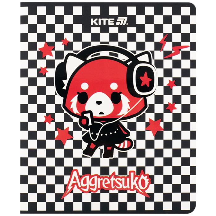 Зошит Kite Aggretsuko, 24 аркуші, клітинка (AR25-238) зображення 3